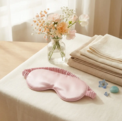Novelya Mulberry Silk Sleep Mask — Soft Blackout Comfort for Better Sleep