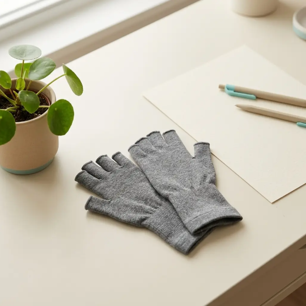 Novelya Compression Comfort Gloves — Fingerless Support for Hands & Wrists