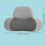 Novelya 3-in-1 Neck Comfort Pillow — Heated Massage & Traction Support