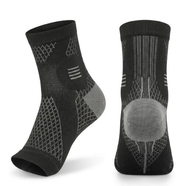 Novelya Ankle Compression Sleeves — Open-Toe Support for Everyday Comfort