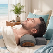 Novelya 3-in-1 Neck Comfort Pillow — Heated Massage & Traction Support