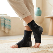 Novelya Ankle Compression Sleeves — Open-Toe Support for Everyday Comfort